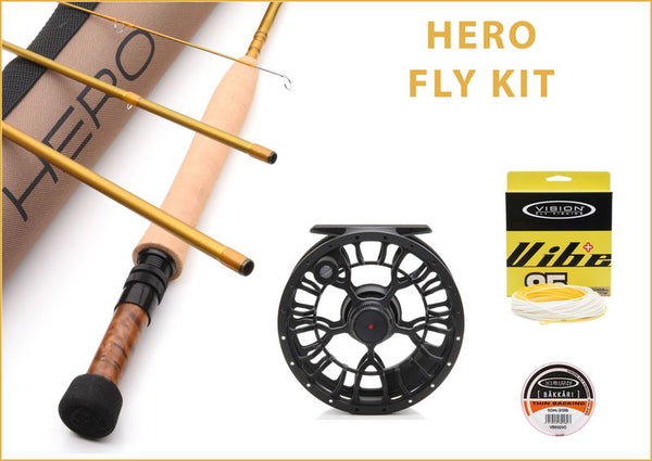 Vision Hero Fly Kit, Bobs Flies, Fliegenfischen Schweiz, Fischen Schweiz
